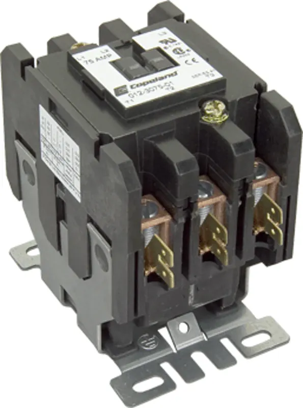 Emerson 912-3075-01 Contactor 120V 75 Amp 3-Pole New Release