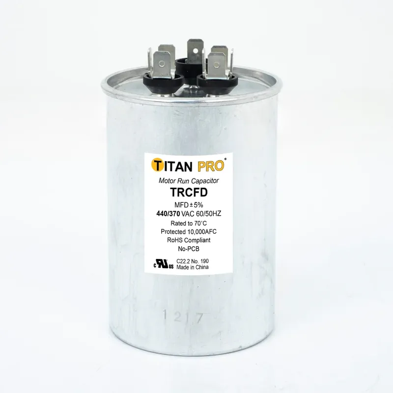 Premium Diversitech TRCFD305 Run Capacitor 30/5 mfd 440/370V Dual Round Titan Pro