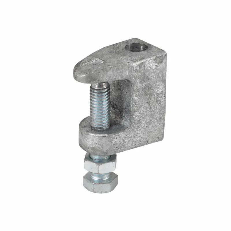 Discount B-Line B3033-1/2HDG Wide Jaw Wedge 810 lb Hot-Dipped Galvanized Beam Clamp