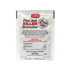 CRC Industries 14039 Fire Ant Killer Granules 4 oz packet Last Chance