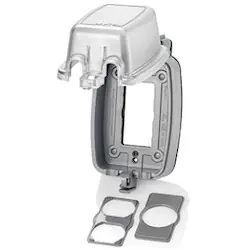 Big Sale Leviton 5980-UCL While-In-Use Cover Extra Duty Clear Vertical Mount