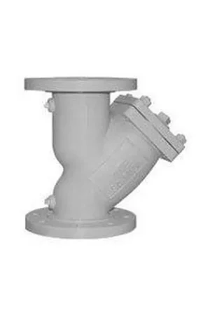 Titan Flow Control YS62C0250 Model YS 62 Wye 2-1/2 in. Carbon Steel 0.0625 Mesh Flanged x NPT 300# Strainer Final Sale