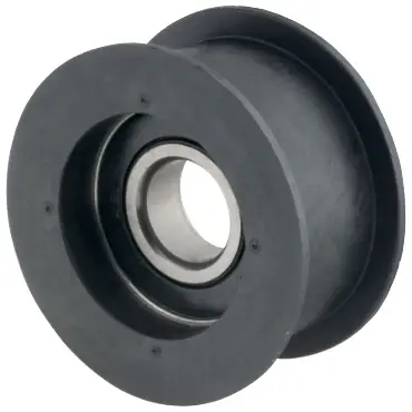 Fenner Drives FA2002 Flat Belt Idler Pulley - 7/8 in Belt Width, 17 mm Bore Brand New