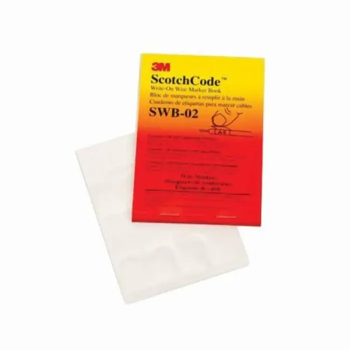 Cheap 3M SWB-2 Wire Marker Book 1-3/4 in Length 3/4 in Width