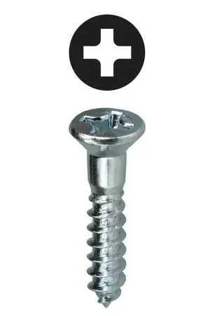 Clearance LH DOTTIE PHFW12112 Flat Head Wood Screw 12 x 1-1/2 Zinc Plated