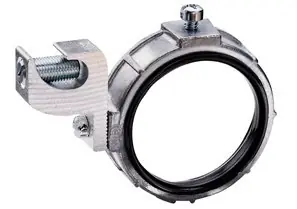 Bridgeport 386-DC14 Bushing, Insulated, Grounding, Zinc Die Cast, Size 2 Inch, 14-4 Lug Authentic