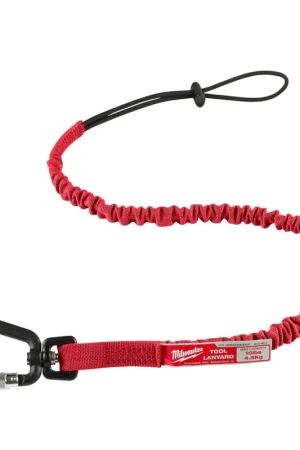 Milwaukee 48228810 Locking Tool Lanyard 10 lb Capacity 36 1/4 in Length Affordable