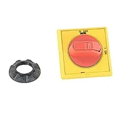ABB OHYS2AJ Selector Handle For Disconn Sw On/Off NEMA 1, 3R, 12 Red/Yellow 6mm Shaft Buy Today