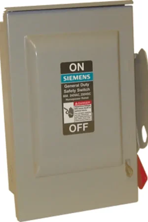 Best Price MARS 83347 Disconnect Box, 60 Amp 240V 3 Pole Non-Fused Type 3R ITE Gen Duty