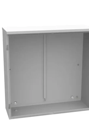 Express Delivery Milbank 363612-CT3R 36x12x36 Hinge Cover Type 3R Steel No Knockouts ANSI 61 Gray Double Doors Padlocking