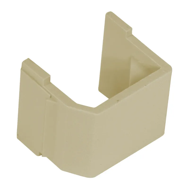 Hot Picks Hubbell SFBE10 Blank Ivory Snap-Fit Modular Connector