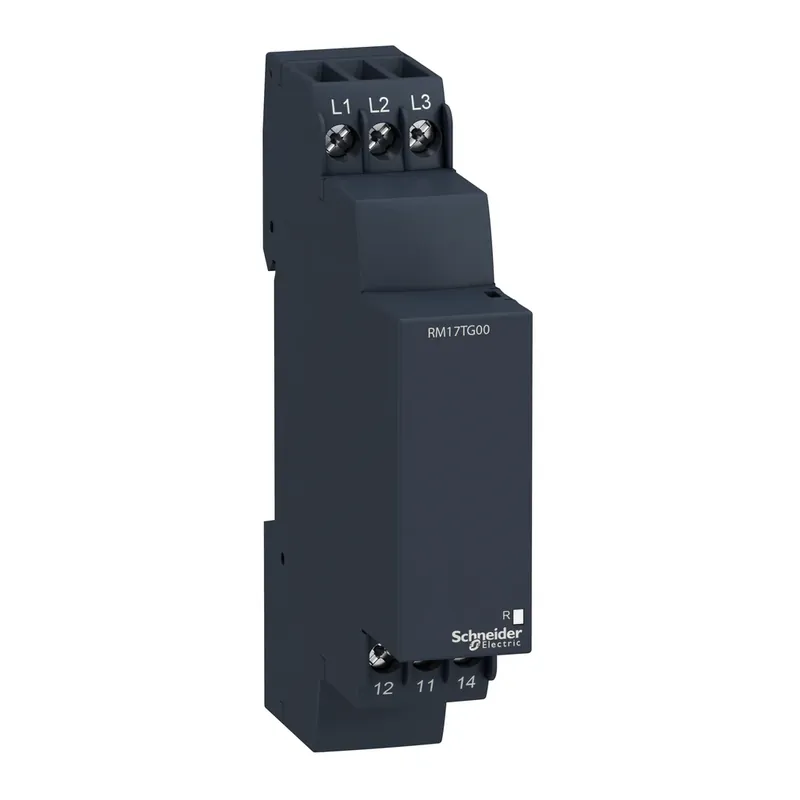 Schneider Electric RM17TG00 Square D 250 VAC/VDC 5 Amp 3-Phase 1NO 1NC Plastic 35 mm Din Rail Mount Multi-Functional Relay Shop Now