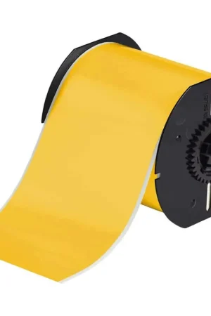 Mega Sale Brady B30C-4000-595-YL B30 Thermal Transfer Vinyl Label 4 in W Yellow B-595 Vinyl