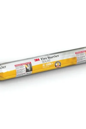 3M 7000059405 Fire Barrier Sealant IC 15WB+ Yellow 20 Fl Oz Sausage Pack Final Sale