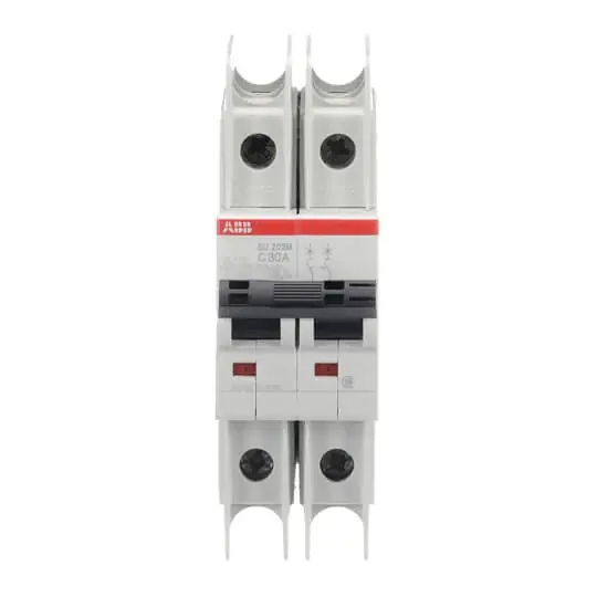 Crafted ABB SU202M-C30 UL489 MCB 2P C 30A 4