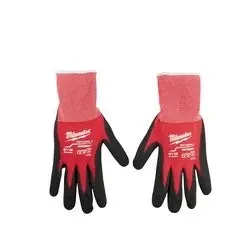 Milwaukee 48-22-8901B Cut 1 Dipped Gloves - Medium 12-Pairs Special Offer