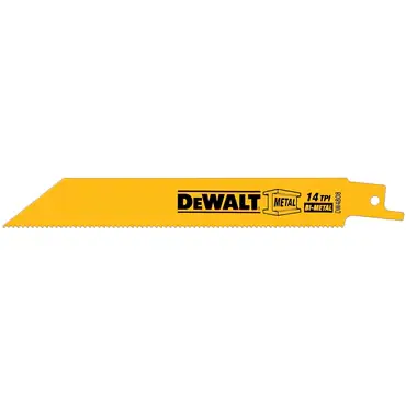Grab Now DeWalt DW4808B25 Metal Cutting Reciprocating Saw Blades 6 in 14 TPI