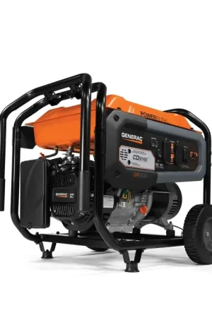 Generac 7680 GP Series Portable Generator 6500W 120/240VAC Affordable
