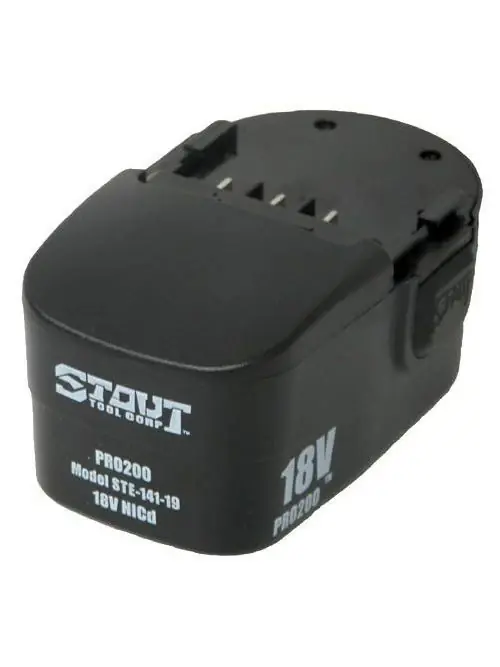 In Demand Stout Tool STE-141-19 Meritool 18 Volt 2.0 Ah NiCad Battery