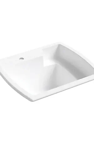 Sterling 995-0 Utility Sink Self-Rimming 25 in L x 22 in W x 13 in H Buy Direct