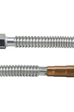 Popular Easyflex EFWC-034-SS-1060-18 Flexible Water Heater Connector 3/4 in FIP x Sweat 18 in