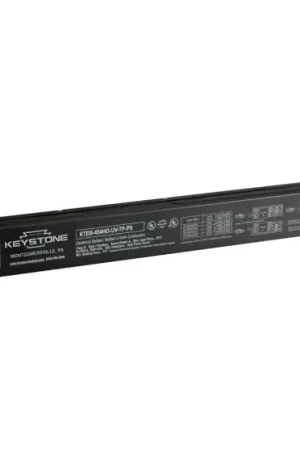 Keystone Technologies KTEB-454HO-UV-PS Electronic Ballast, 120 VAC, F54T5HO Fluorescent Lamp Popular