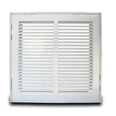 Bargain Metal-Fab MFRFG1414W Return Filter Grille 14x14 White
