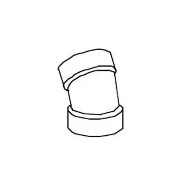 Bradford White 2393983100 Terminal Vent 2 Inch PVC Direct From Factory