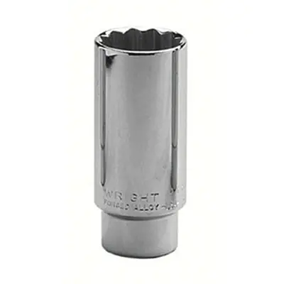 Direct From Factory Wright Tool 14616 1/2 Dr 12Pt Deep Socket