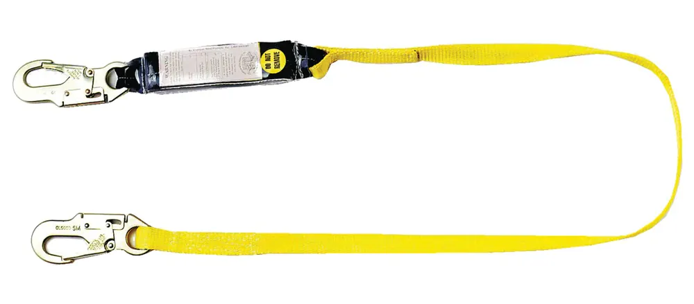 Guardian Fall Protection 1214 3 ft. Single Leg Shock Absorbing Lanyard Seasonal Sale