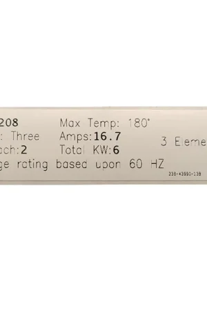Bradford White 4154394213 6 kW 208V Conversion Kit B4154394213 Best Seller