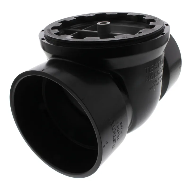 Hot Deal HoldRite TRABS4A TestRite 4-in ABS Test Tee With Plug