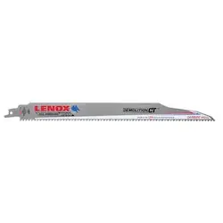 Budget LENOX 1832146 CARBIDE TIPPED RECIP SAW BLADE 156RCT 12 X 1 X 050 X 6TPI 1PK