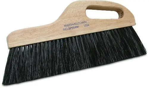 Clearance Marshalltown BP984M 12 Black Poly Finish Broom Medium