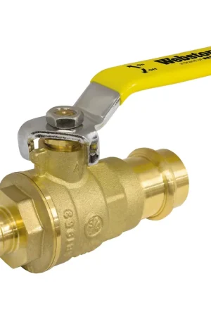 New Release Webstone 80137W Ball Valve 2 Pressures x F1807 PEX Lead Free Full Port Bronze