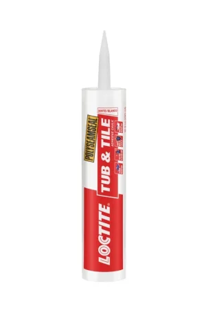 LOCTITE 2137997 10 oz Tub & Tile - Clear Adhesive Caulk Limited Offer