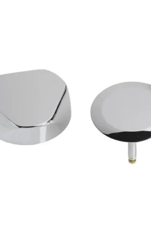 Big Sale Geberit 151.551.21.1 TurnControl 3-1/2 in. Brass Trim Kit in Polished Chrome