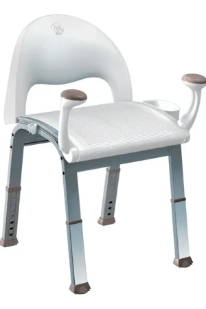 Moen DN7100 Home Care Shower Seat in Glacier Hassle-Free Returns