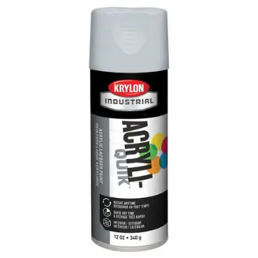 Krylon K01502A07 Acryli-Quik Acrylic Lacquer 12 oz Flat White Last Chance