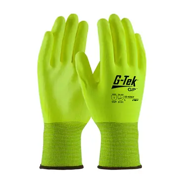 PIP 33-425LY/XL Hi-Vis Yellow Knit Wrist Cuff X-Large General Purpose Gloves Low Price