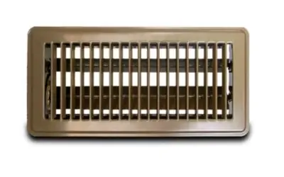 Metal-Fab MFFR414B Floor Register 4X14 Brown Professional Grade