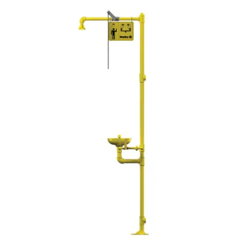 Bradley S19-310 Combination Drench Shower/Eyewash Unit 22 gpm Shower 3 gpm Eyewash Brand New