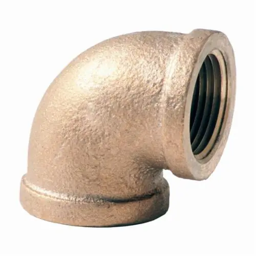 Merit Brass XNL101-40 90 Deg Pipe Elbow 2-1/2 In Nominal FNPT End Style 125 lb Cheap