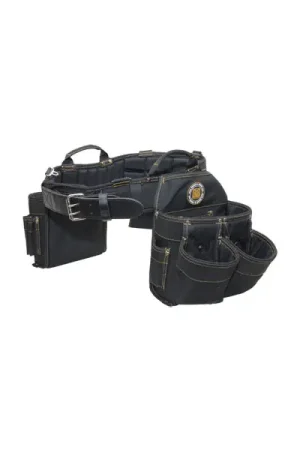 Rack-A-Tiers 43241 Electrician's Combo Belt and Bag, S, 26 to 30 in Waist, 9 Pockets Limited Time