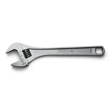 Reduced Price Wright Tool 9AC24 Satin Chrome Straight Adjustable Wrench