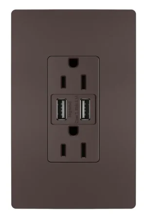 Time-Limited Legrand TM826USBDBCCV4 Pass & Seymour 15 Amp 125 Volt Duplex Receptacle