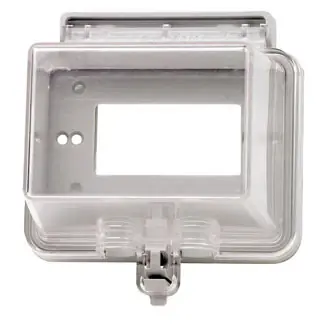 Latest Leviton 5997-DCL CL COVER XTRA DEEP HOR