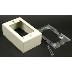 Certified Wiremold 5751AWH STL EXT. BOX ADAPTER WHIT