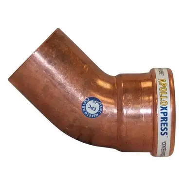Apollo 10075088 Apollo Valves 10075088 2-Inch FTG x C Copper 45-Degree Street Elbow Deal