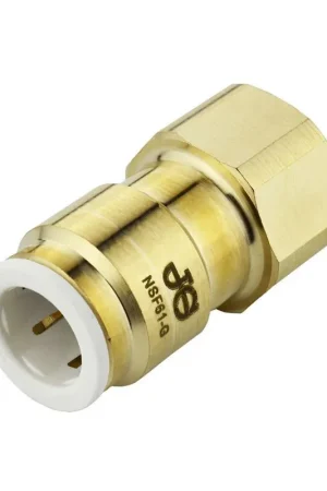 Final Sale John Guest MI4512F6SLF 3/8 in. OD Tube x Female Flare Connector